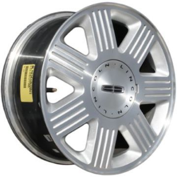 Lincoln Aviator Wheel Rim Machined Silver 3510 Stock Factory OEM Replacement