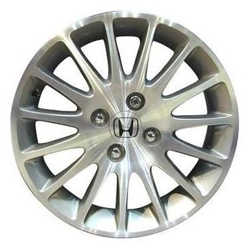 Honda Civic Wheel Rim Machined Grey 63874 Stock Factory OEM Replacement