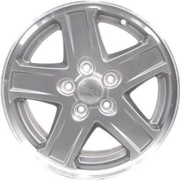 Jeep Liberty Wheel Rim Machined Lip Silver 9056 Stock Factory OEM Replacement