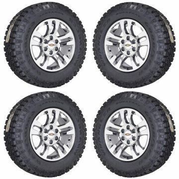 Chevrolet Silverado 1500 Wheel and Tire Sets-Wheel and Tire Packages-Wheel & Tire Sets-Wheel & Tire Packages-Wheel and Rim Sets-Wheel and Rim Packages-Wheel & Rim Sets -Wheel & Rim Packages PVD Bright Chrome 5646