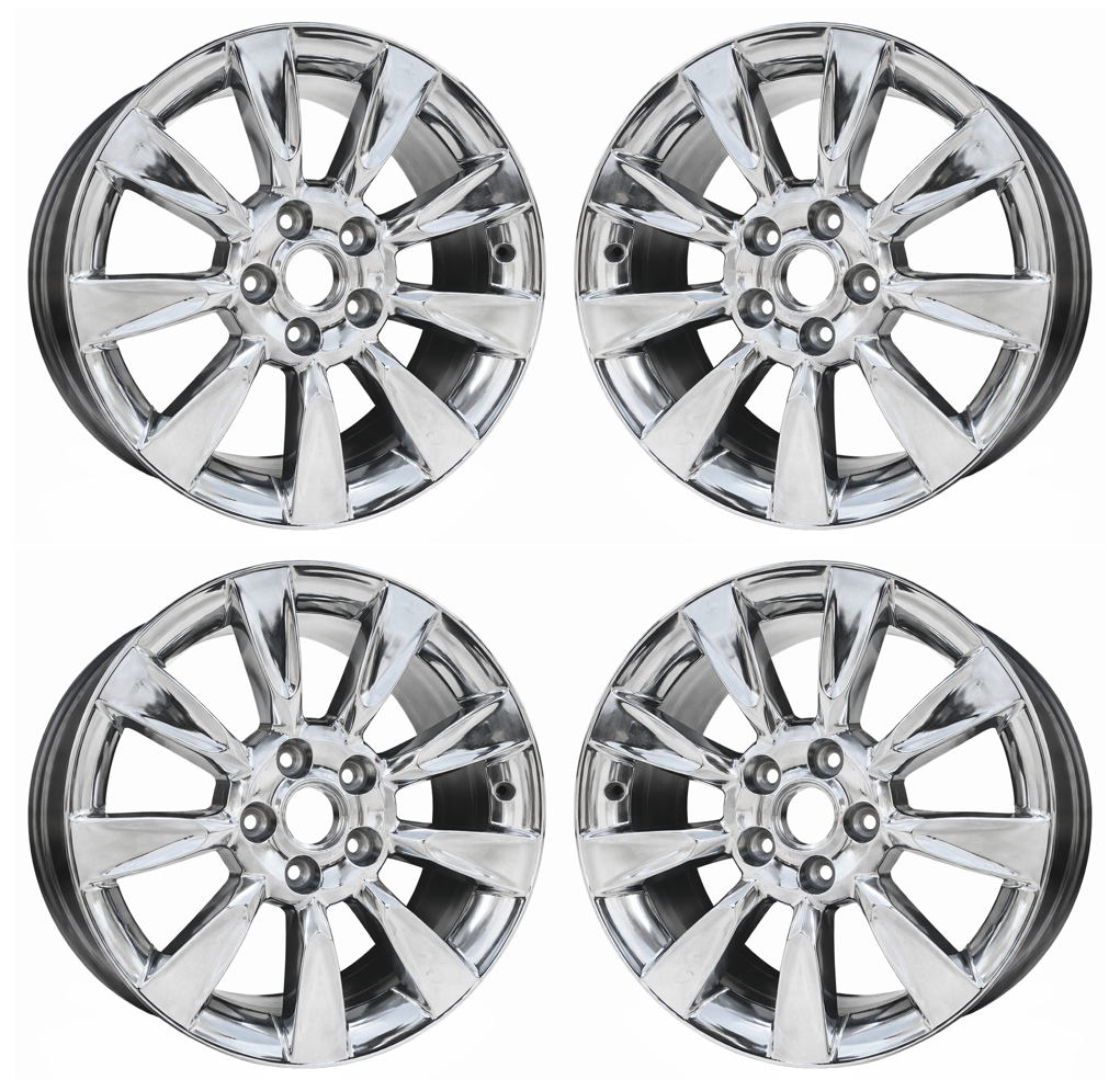 Yoking さま　CHROME Cadillac XLR Wheels Rims Set of 4 Stock Genuine Factory OEM Used