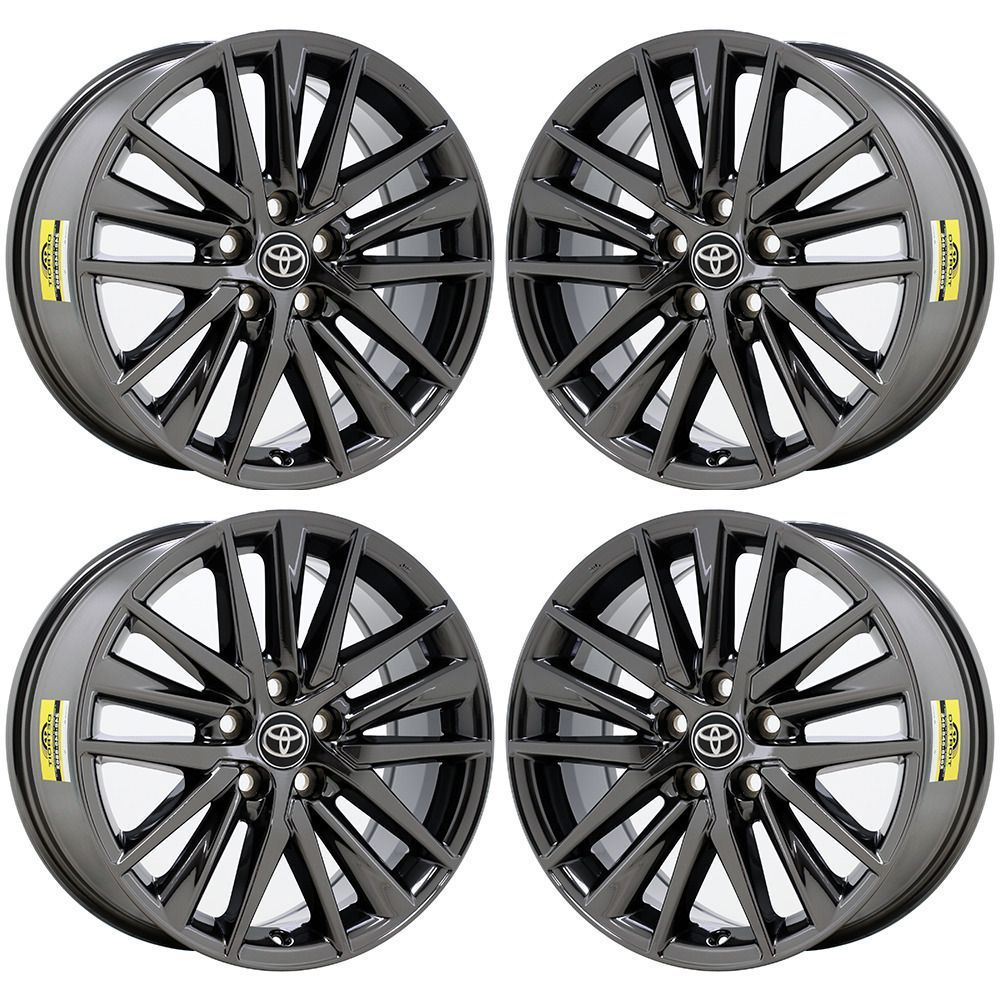 黒田坊　0618 Toyota Camry Wheels Rims Set of 4 Stock Genuine Factory OEM Used
