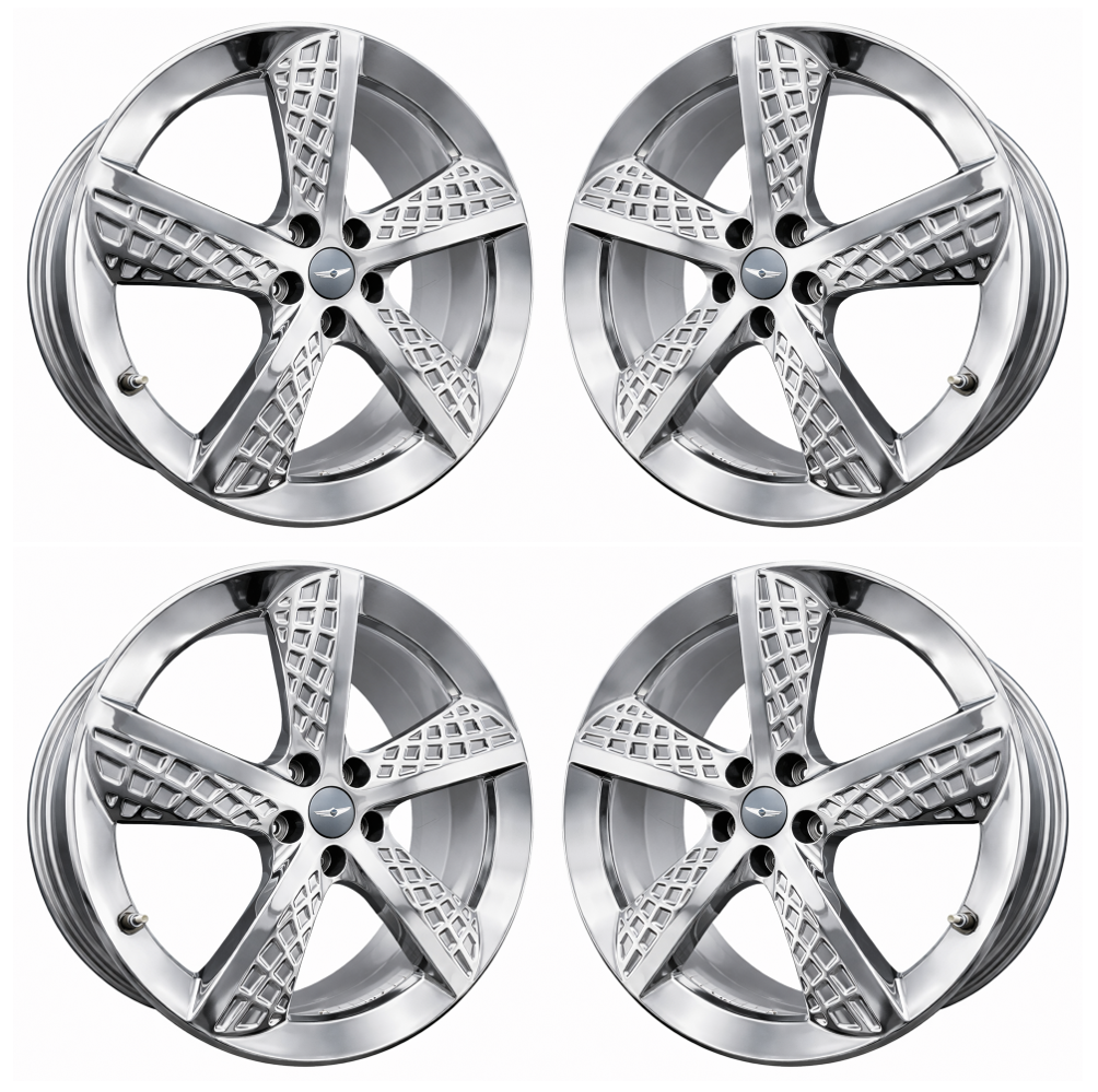 Genesis GV70 Wheels Rims Set of 4 Stock Genuine Factory OEM Used