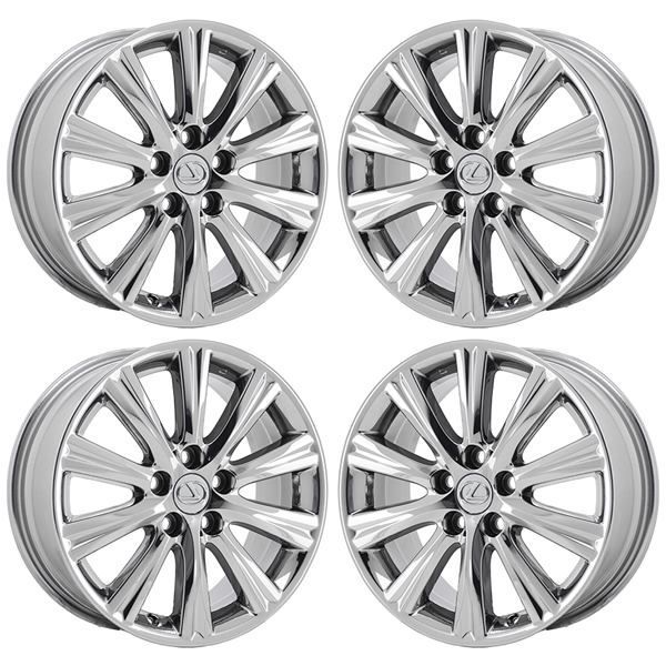 Lexus ES350 Wheels Rims Set of 4 Stock Genuine Factory OEM Used