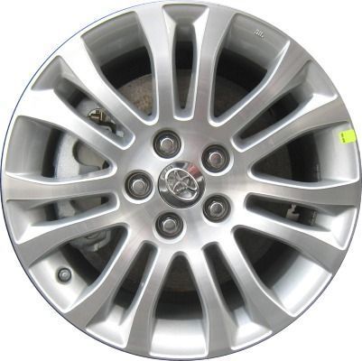 thumbnail image 2 of Remanufactured Toyota Sienna 17" OEM Wheel Rim - 2011-2020 - Machined Silver - 4261108130 2 of 6